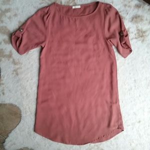 EVERLY | Shift dress | orange | Small